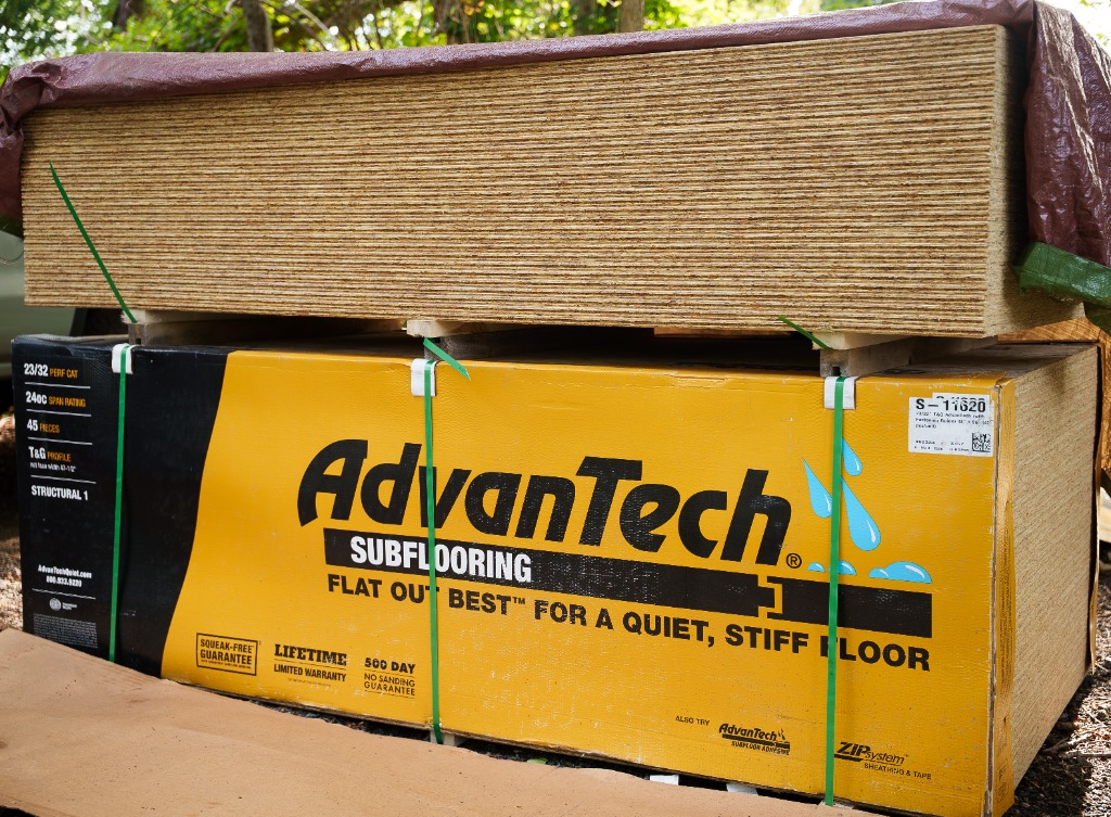 ADVANTECH 23/32 T&G structural subflooring panel bundle