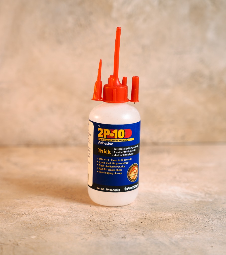 FastCap 2P-10 Thick professional wood formula adhesive 10 oz bottle