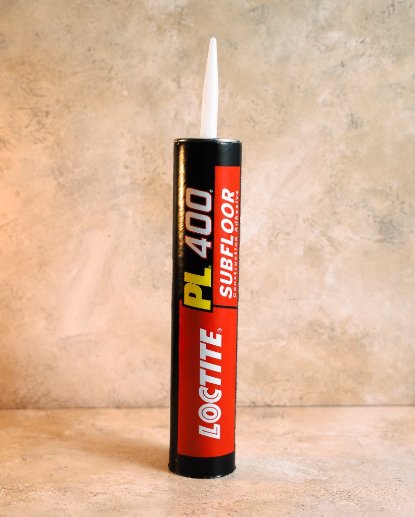 Loctite PL 400 heavy duty subfloor construction adhesive 28 fl oz large contractor cartridge