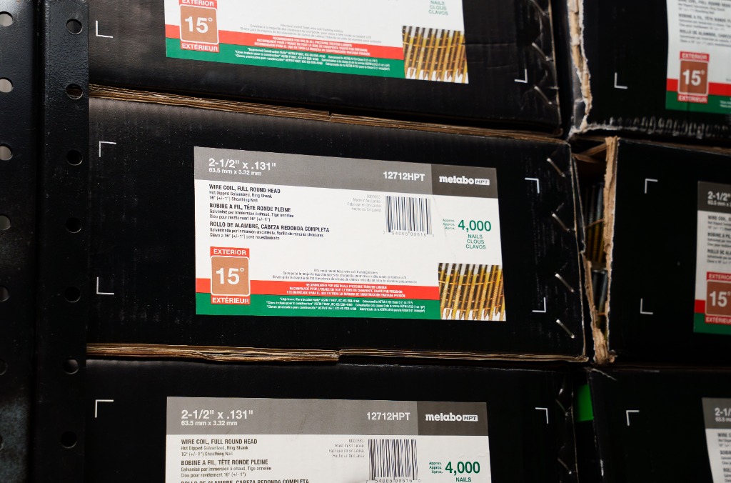 Metabo HPT 15 degree HDG coil framing nails box bundle
